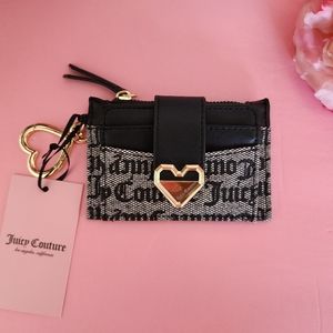 Juicy Couture Modern Chic Tab Elongated Card case